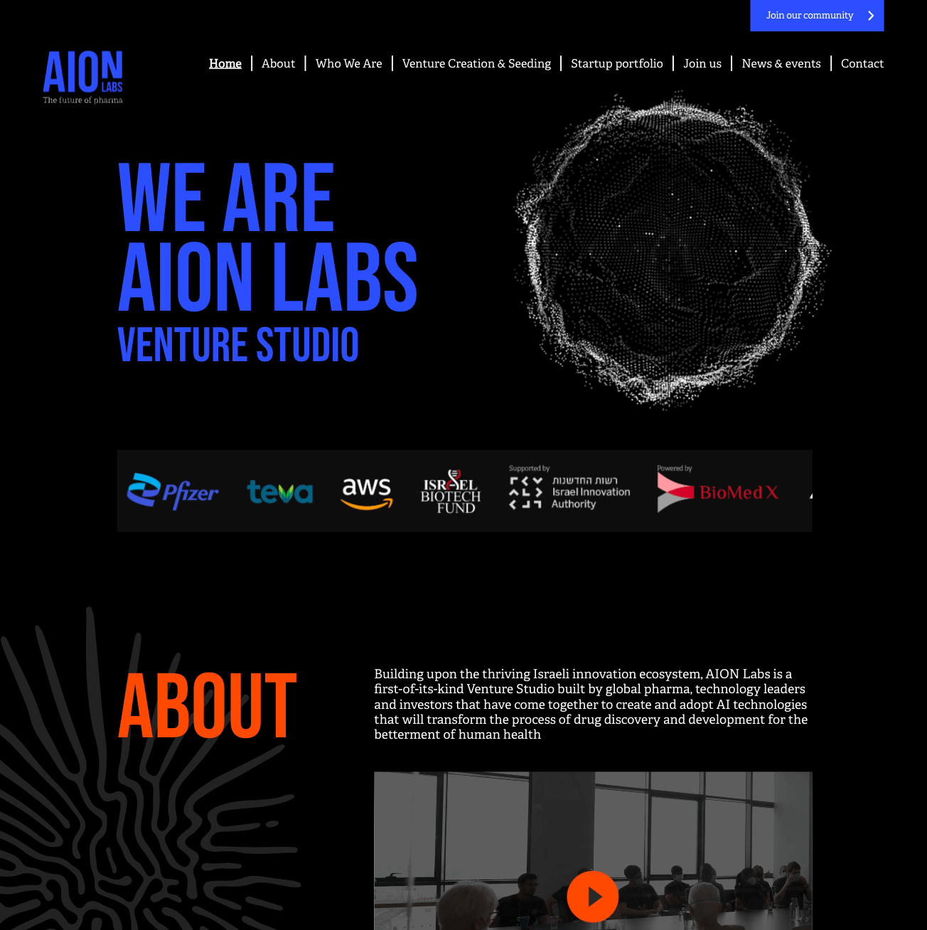 AION Labs — website preview