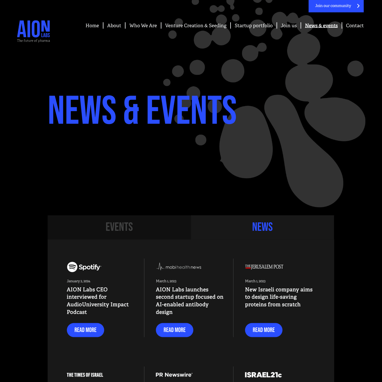 AION Labs — project view 10