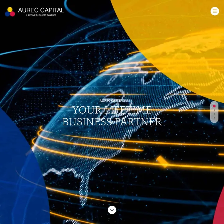 Aurec Capital — website preview