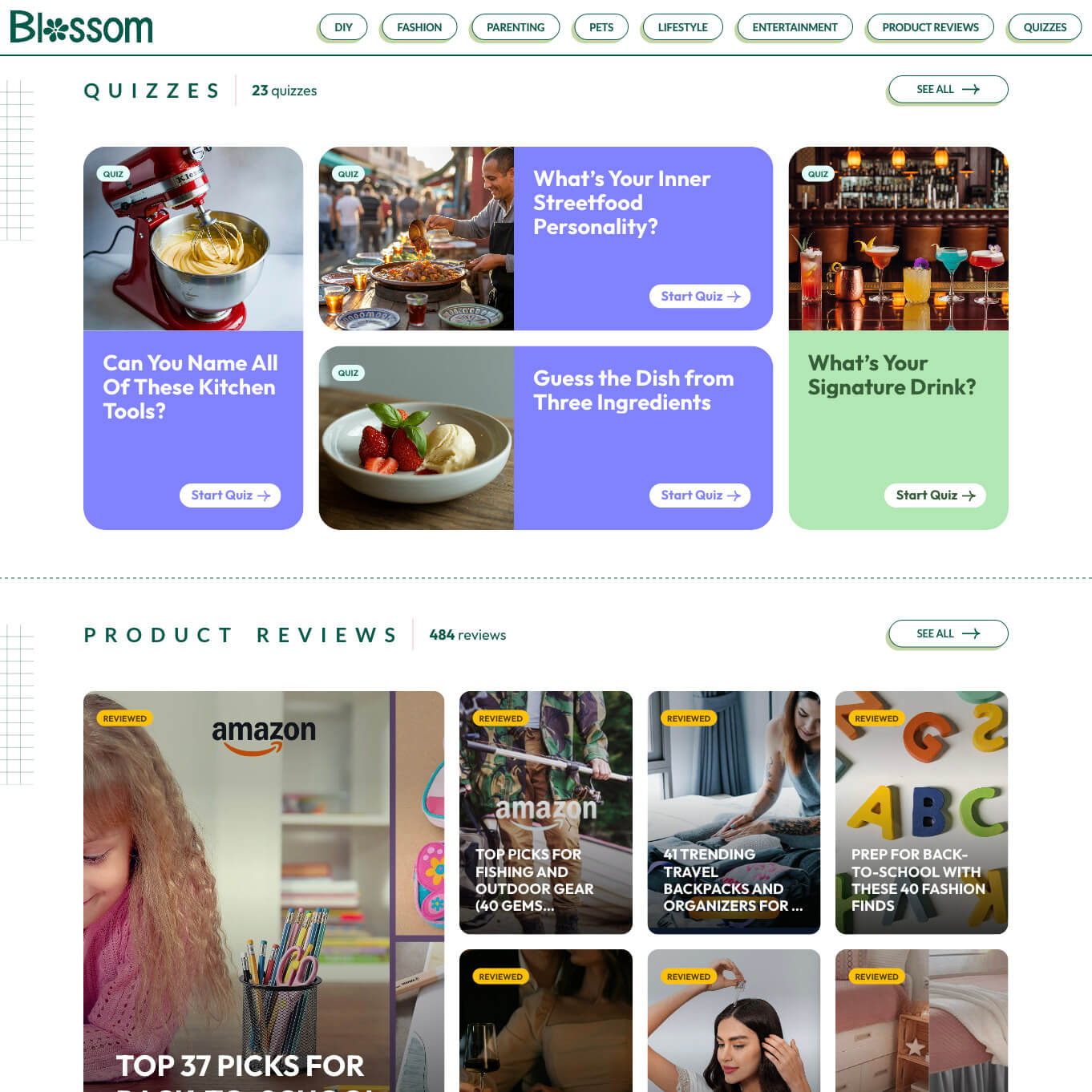 Blossom — project view 1