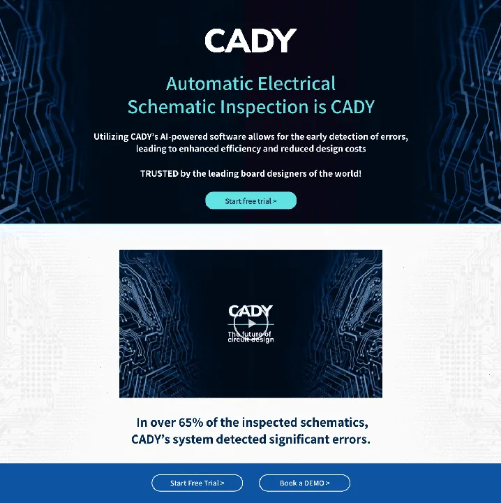 CADY — website preview