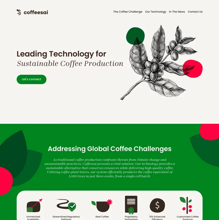 Coffeesai — website preview