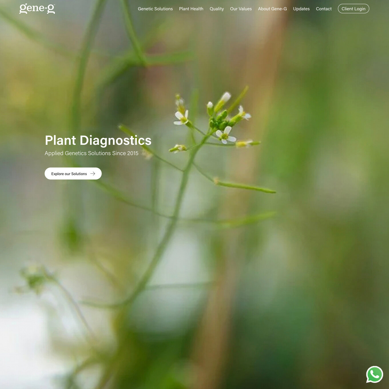 Gene-G — website preview