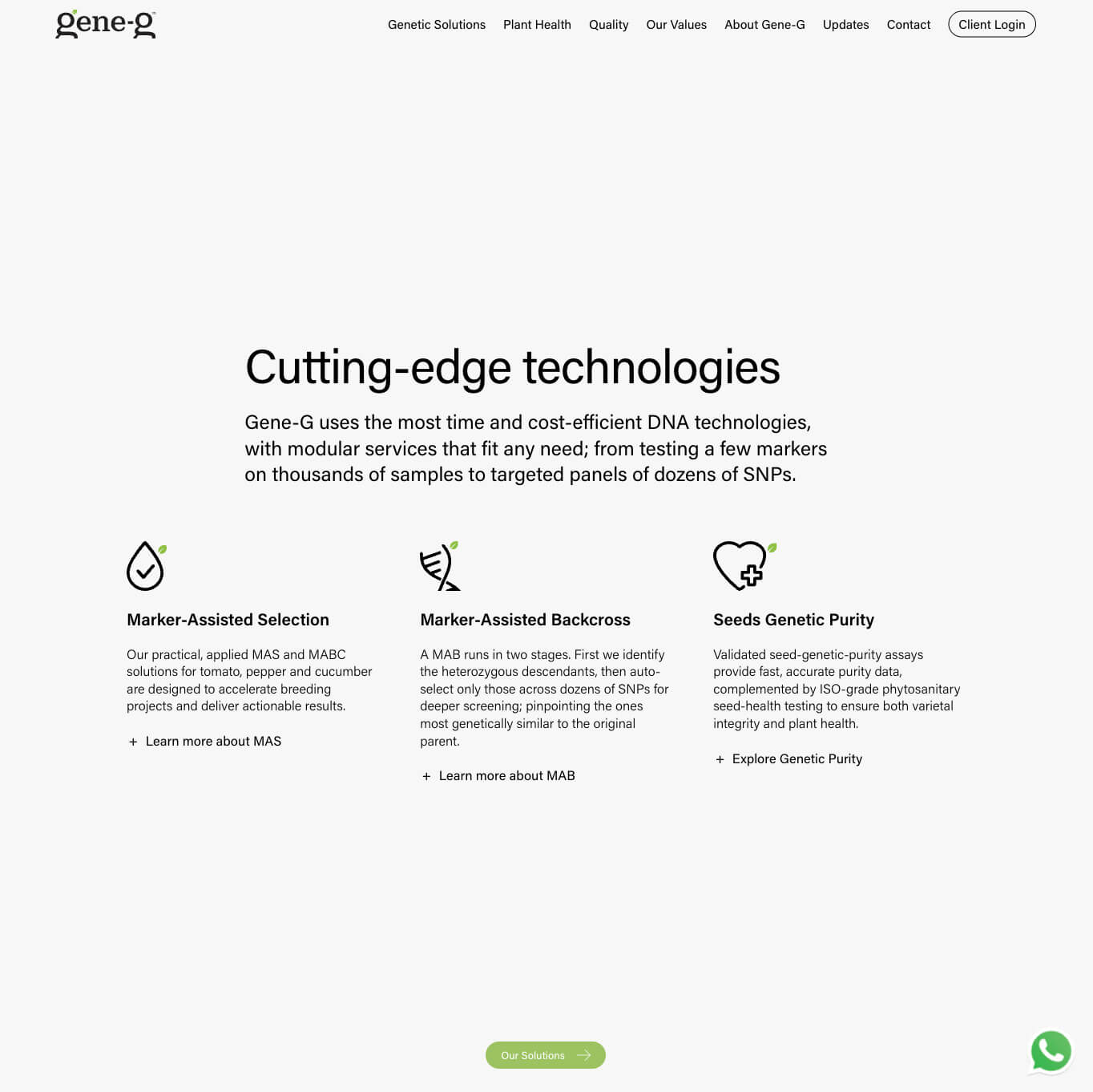 Gene-G — project view 2