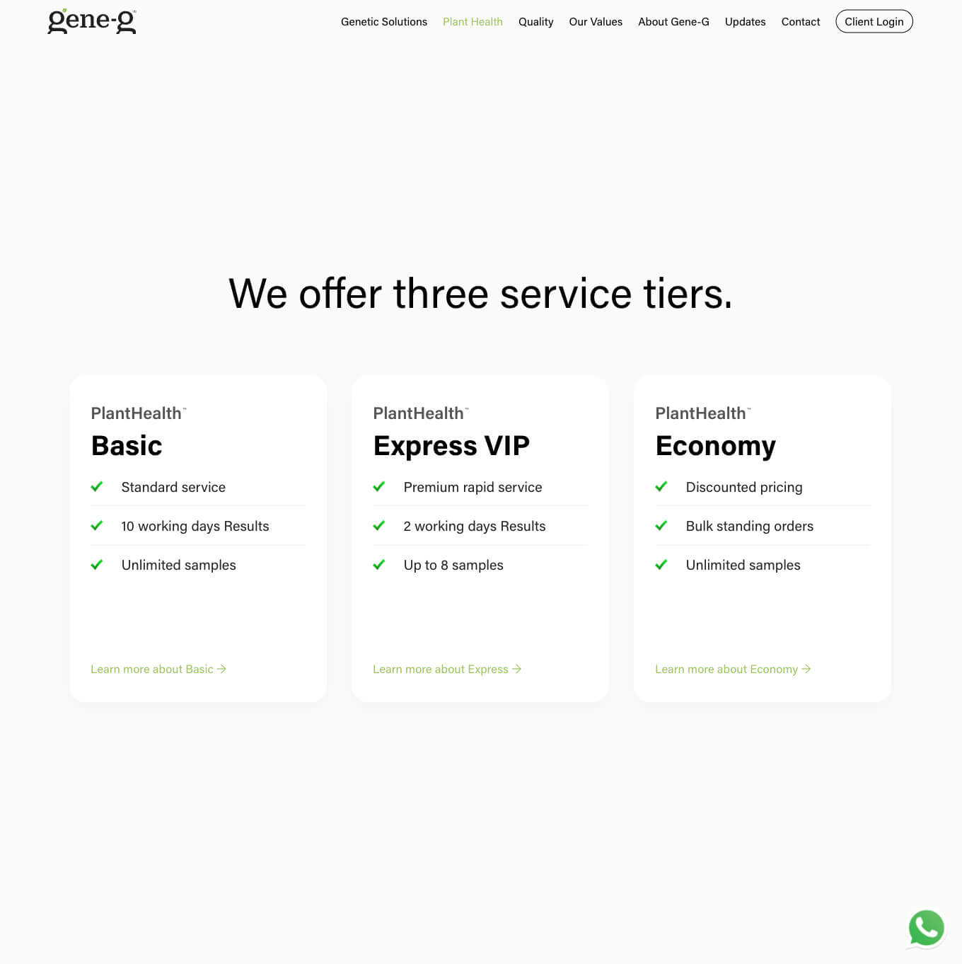 Gene-G — project view 4