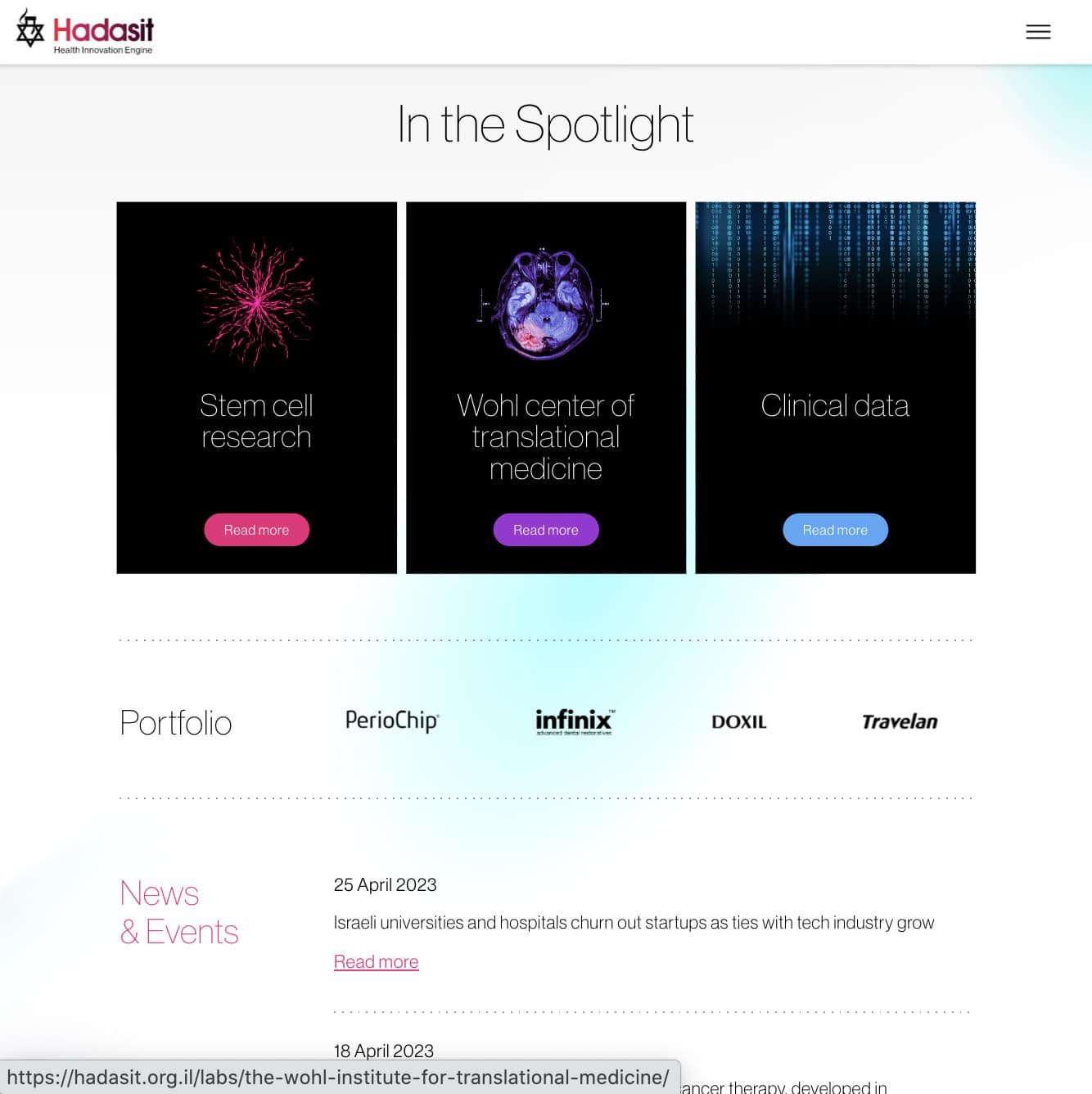 Hadasit — project view 1