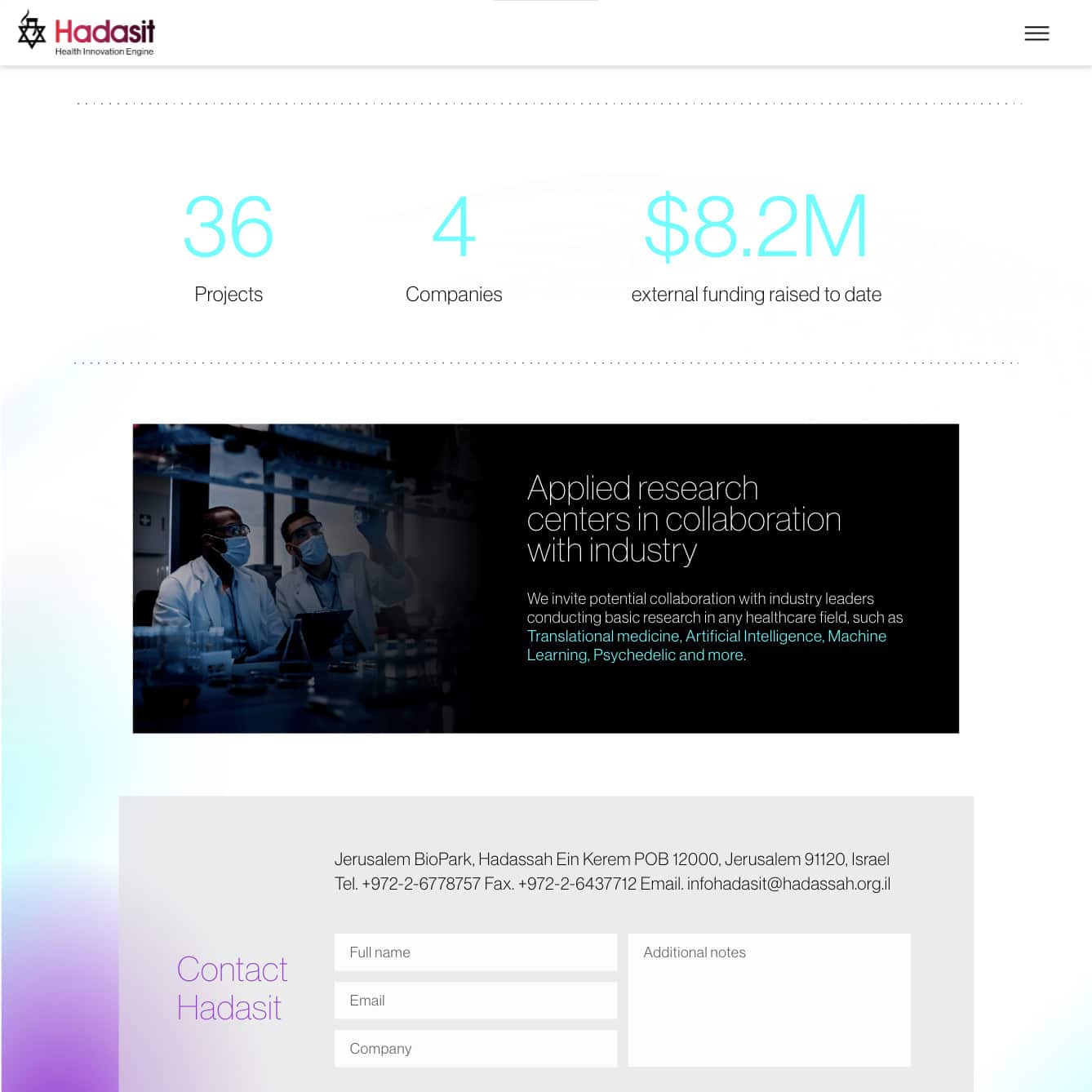 Hadasit — project view 6