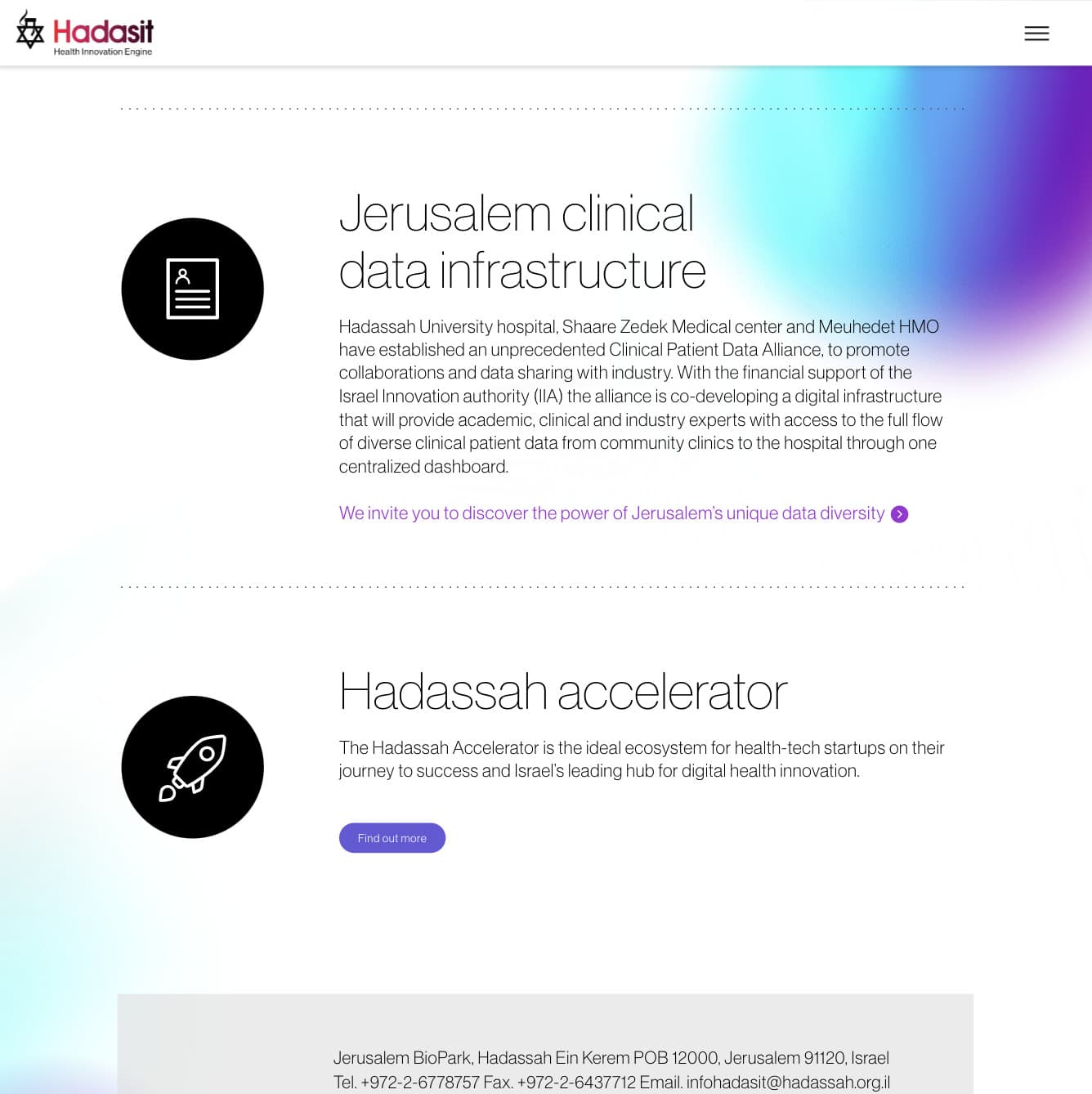 Hadasit — project view 15