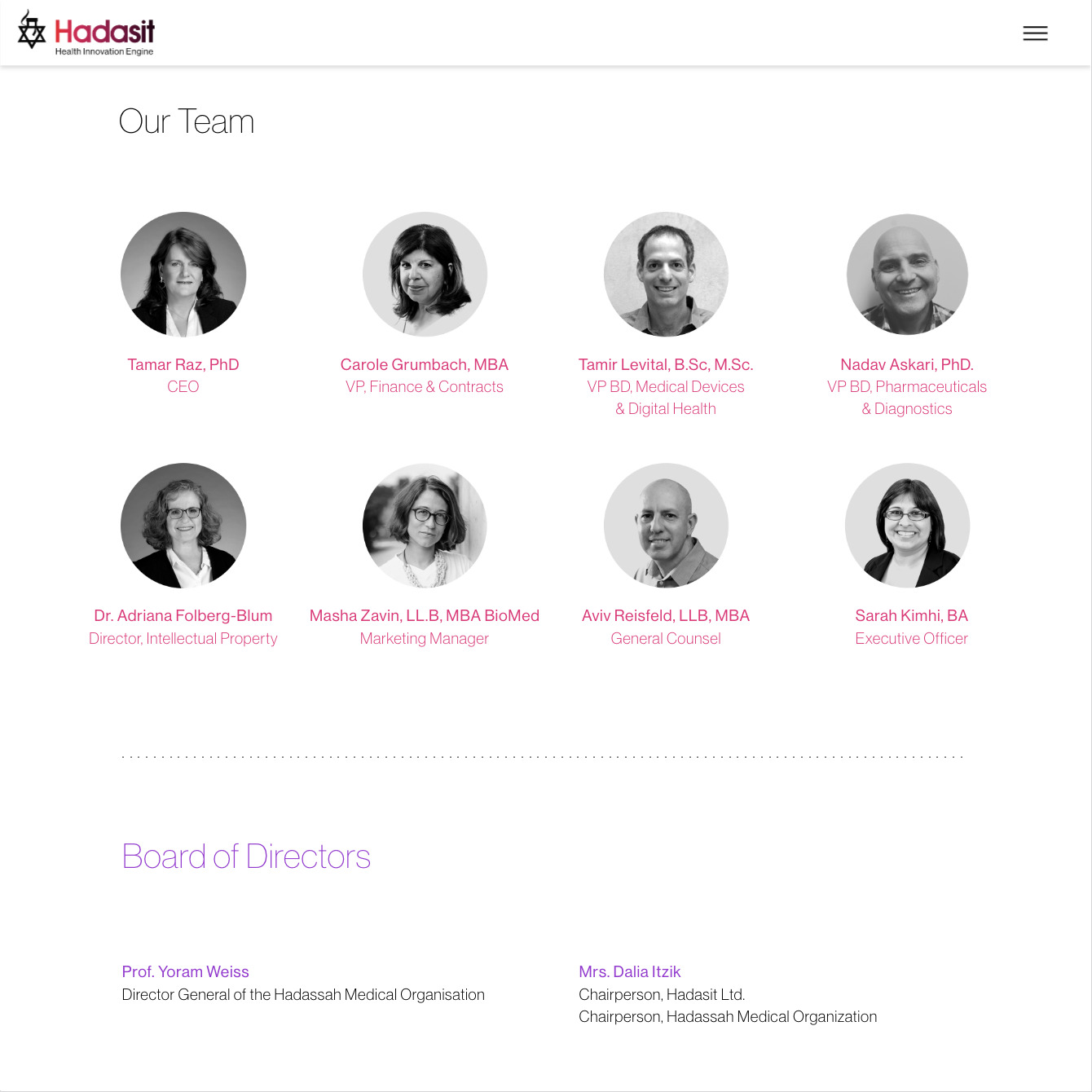 Hadasit — project view 27