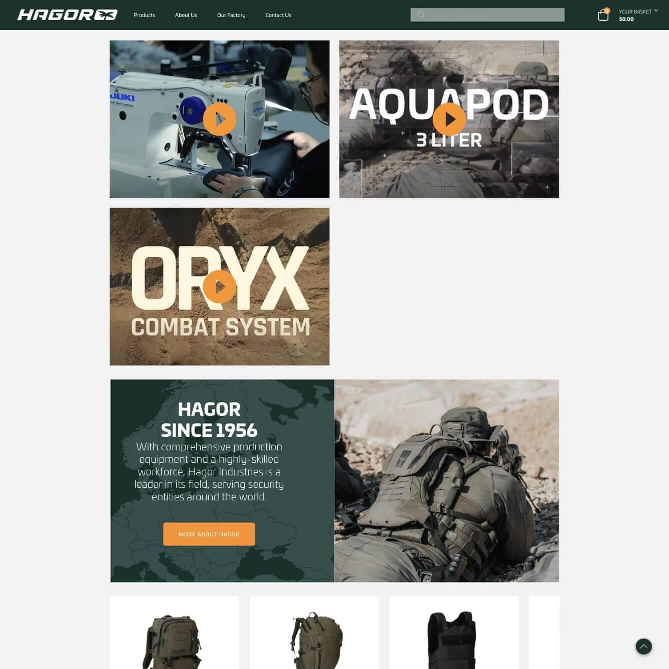 Hagor Global Store — project view 1