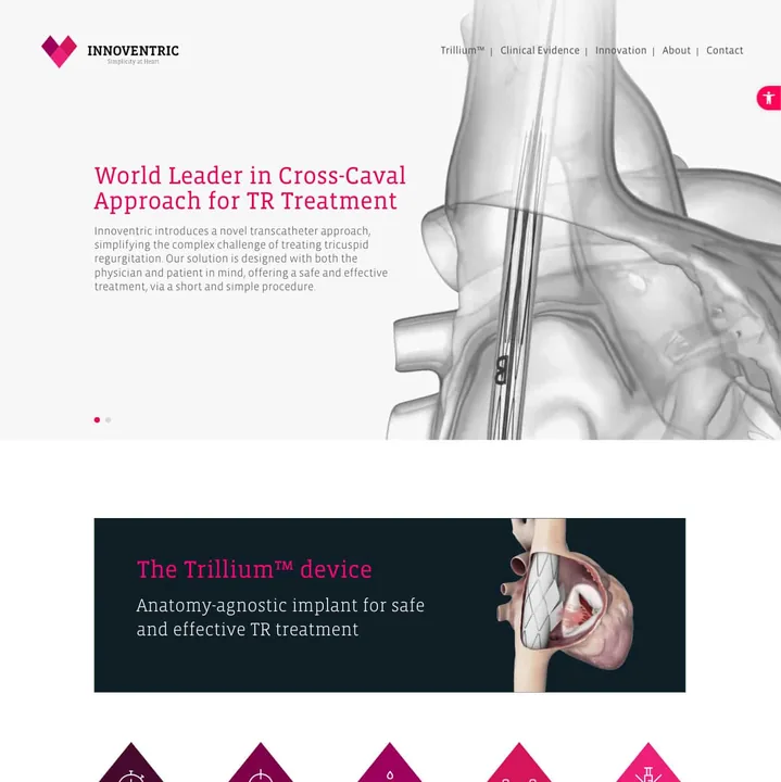 Innoventric — website preview