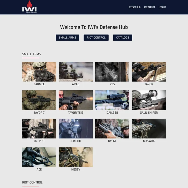 IWI Partners — website preview