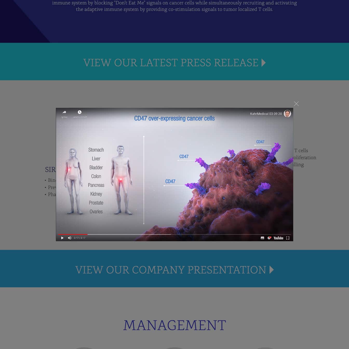 KAHR Medical — project view 3