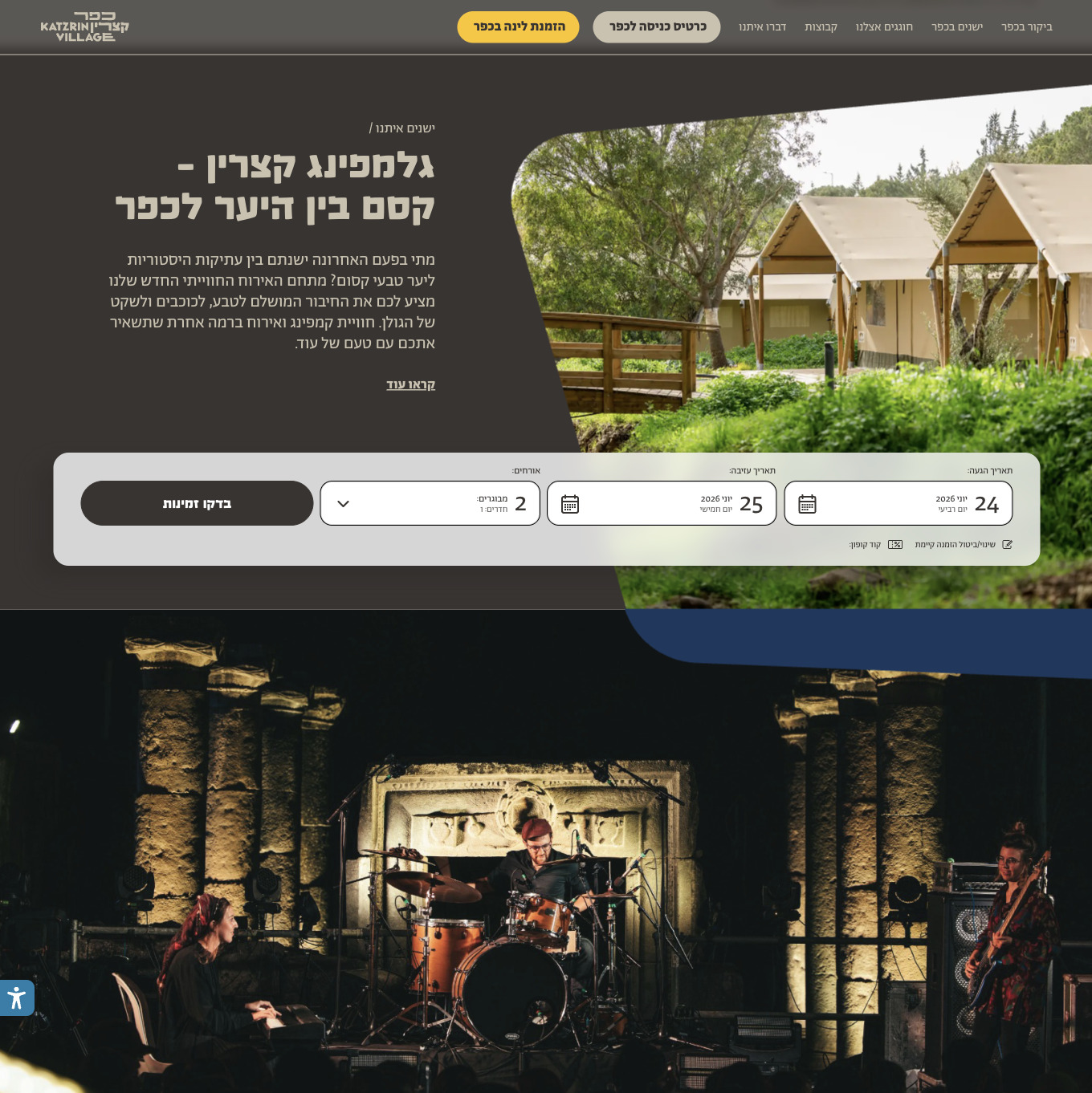 Kfar Katrzrin — project view 2