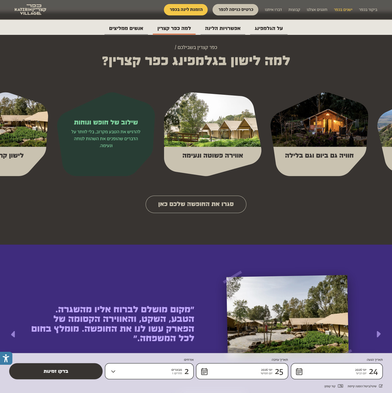 Kfar Katrzrin — project view 5