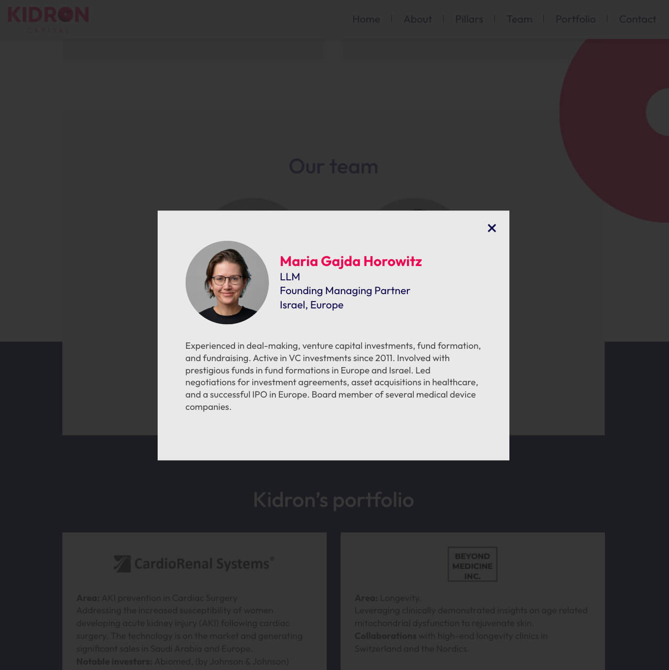 Kidron Capital — project view 3