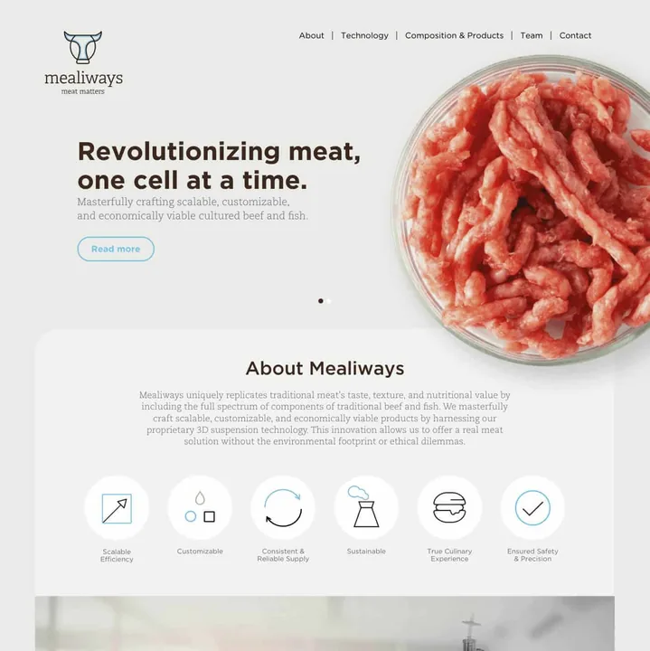 Mealiways — website preview