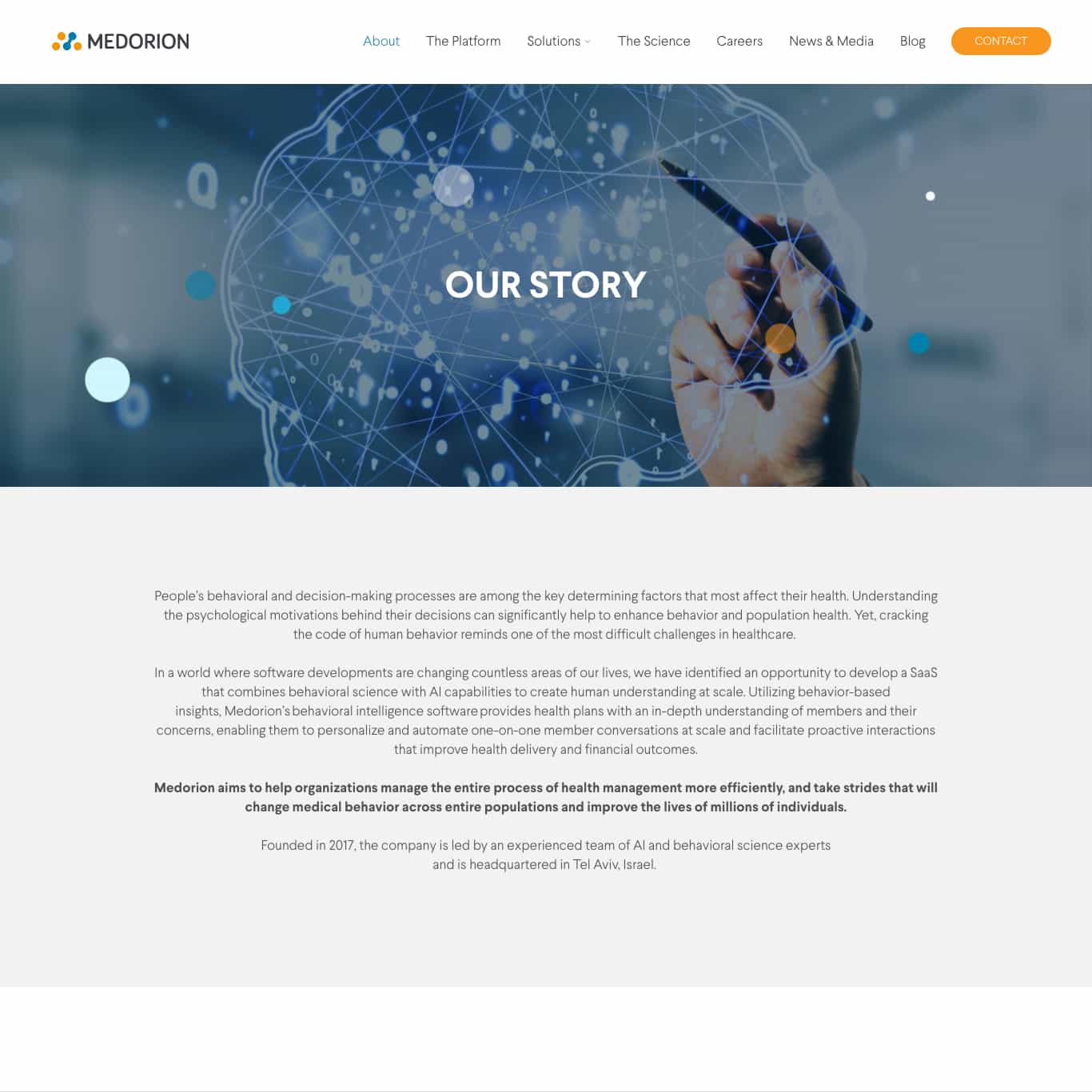 Medorion — project view 2
