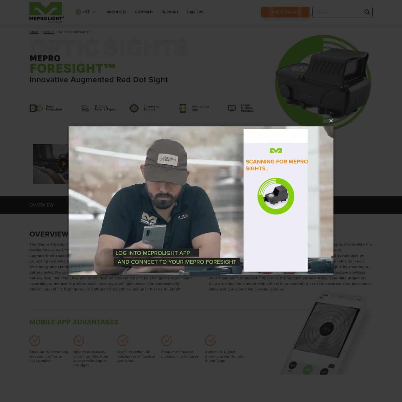 Meprolight — project view 6