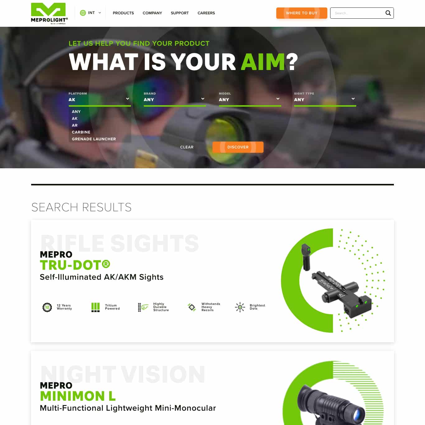 Meprolight — project view 7