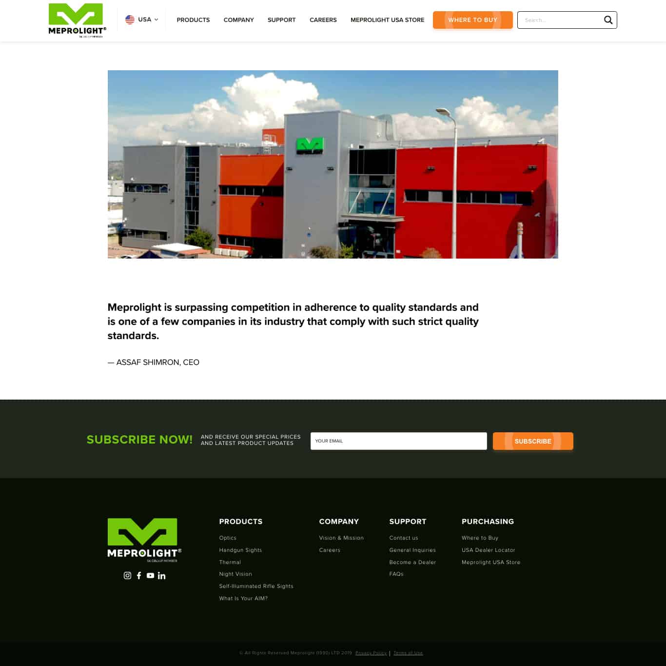 Meprolight — project view 9