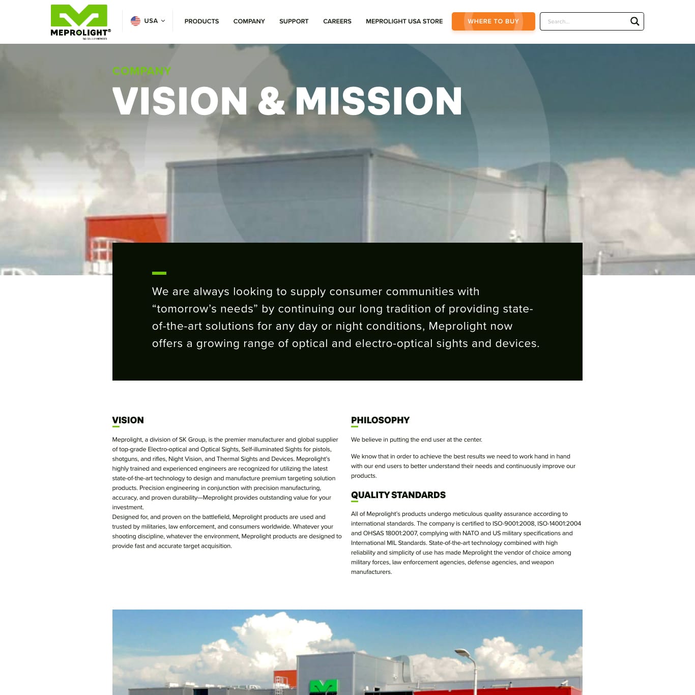 Meprolight — project view 10