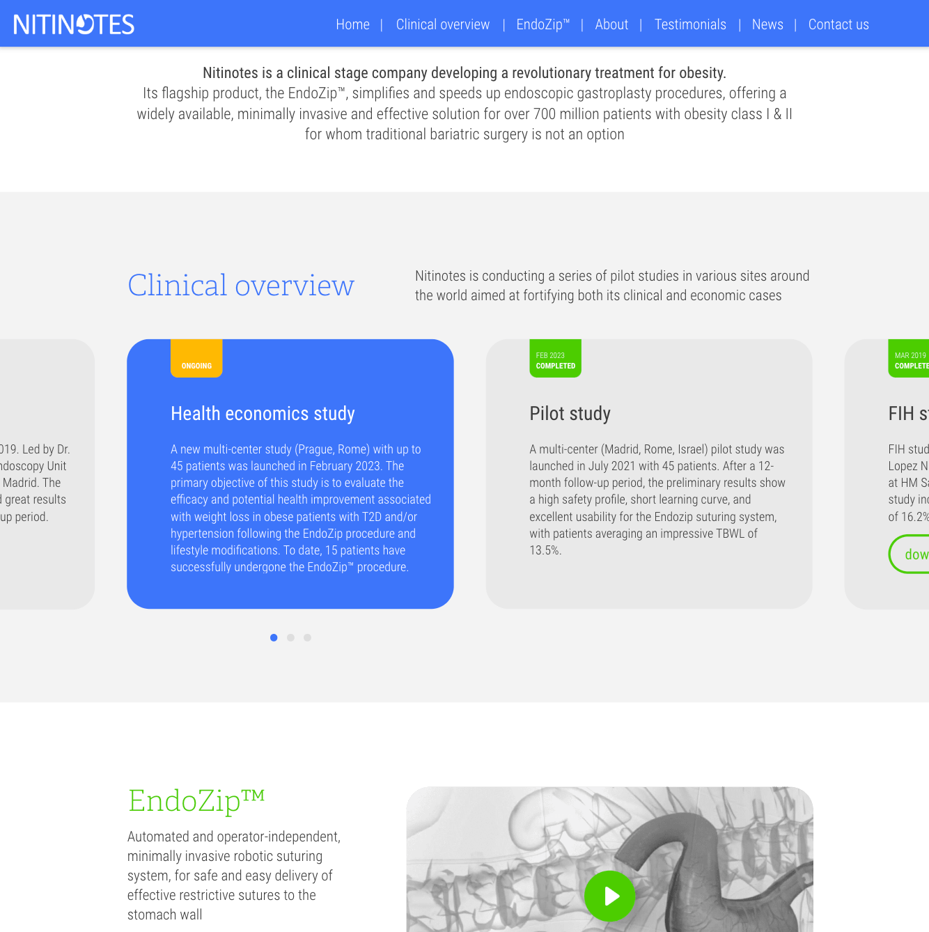 Nitinotes — project view 2