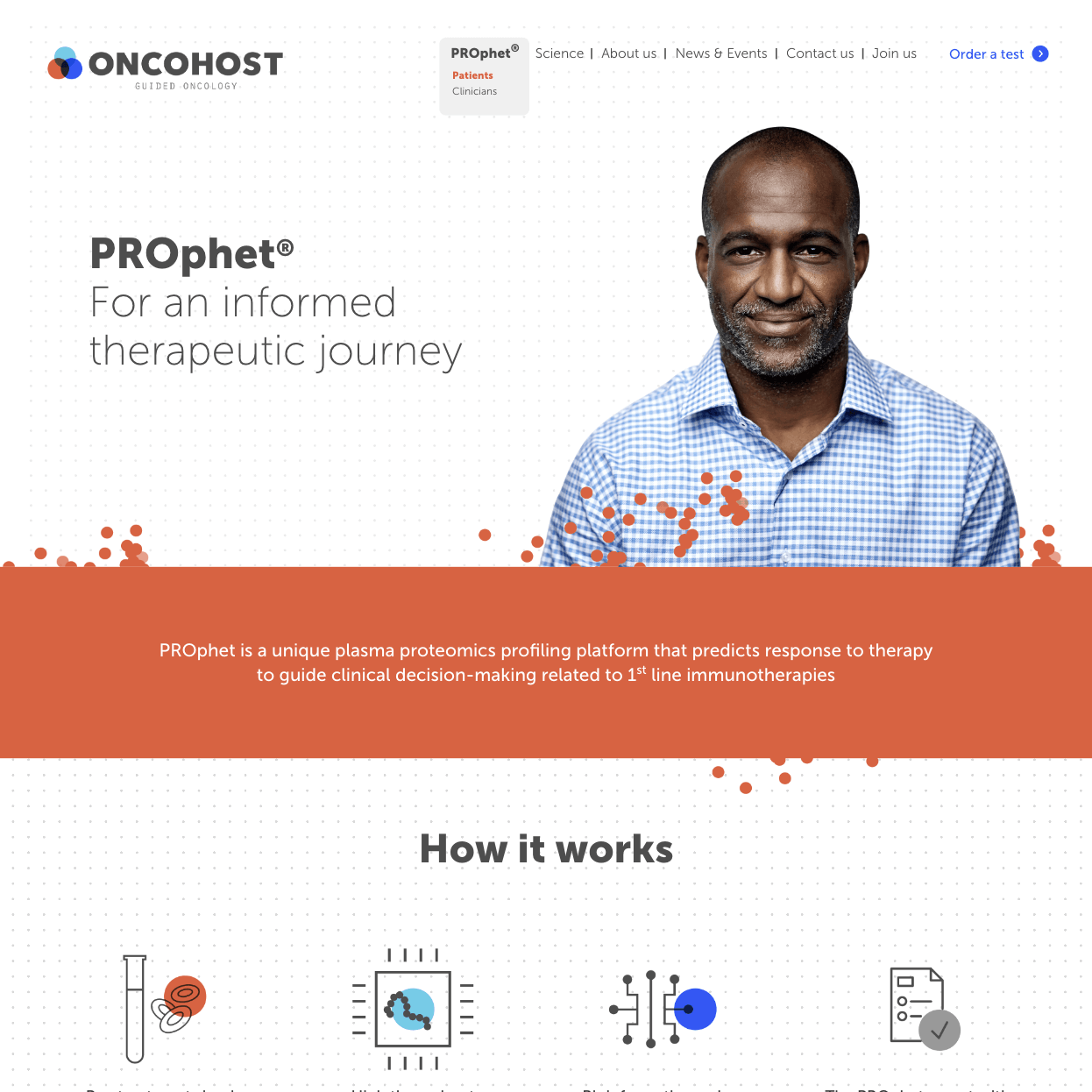 OncoHost — project view 3