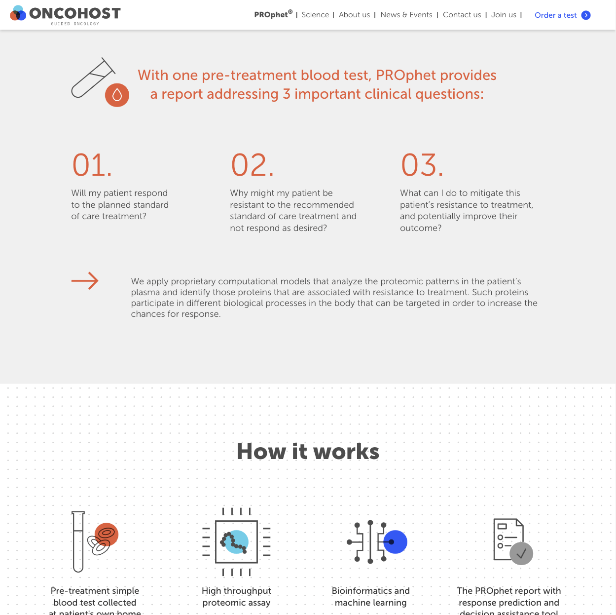 OncoHost — project view 5