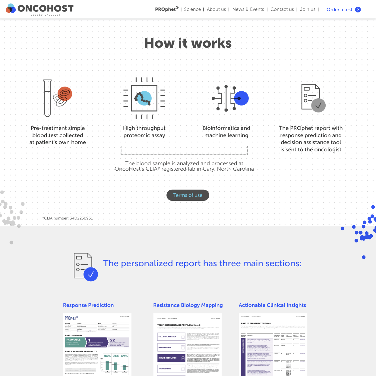 OncoHost — project view 6
