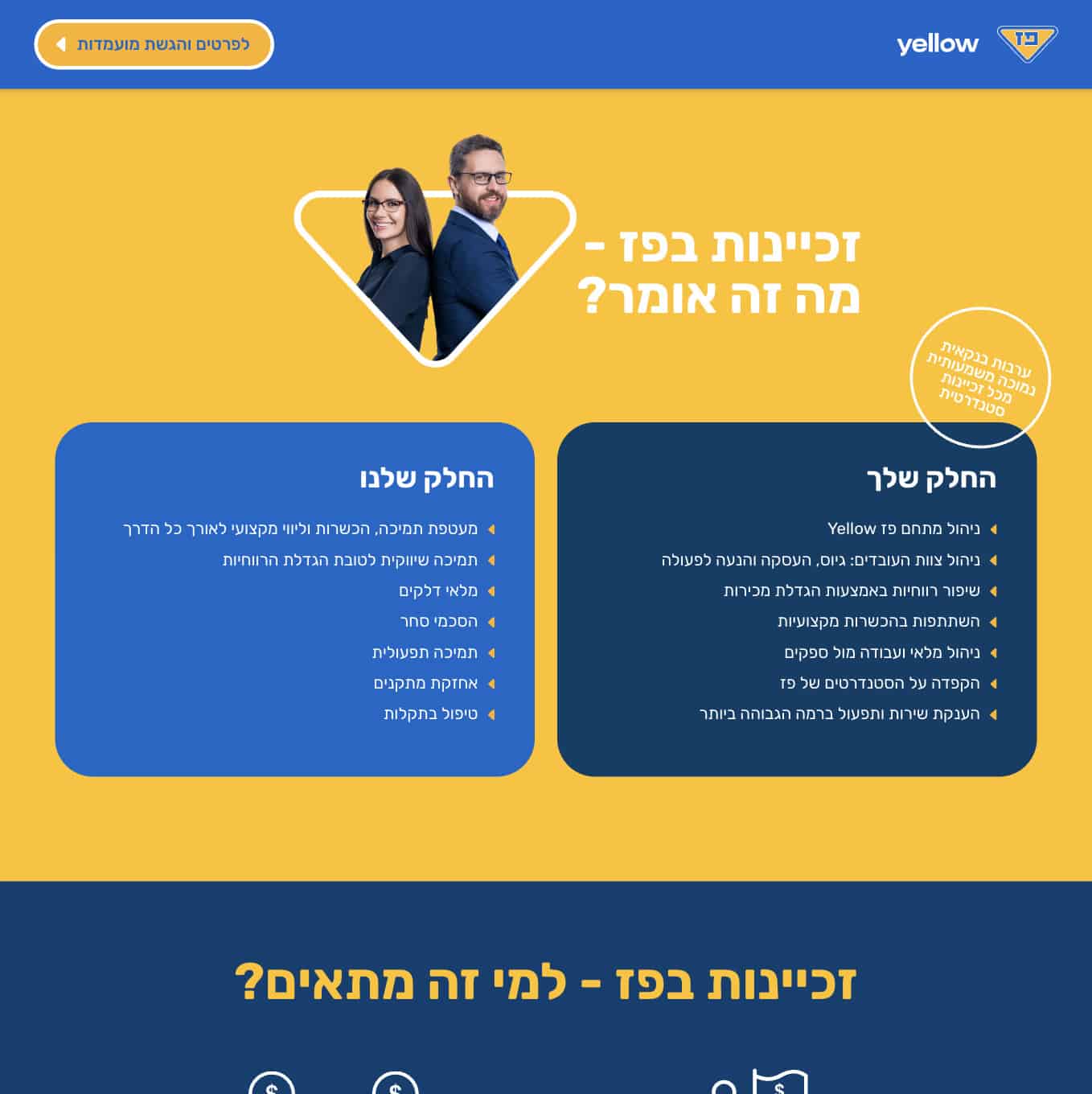Paz Franchising — project view 1