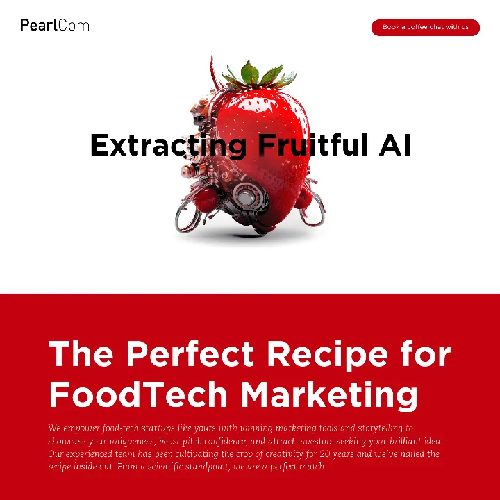 PearlCom FoodTech — website preview