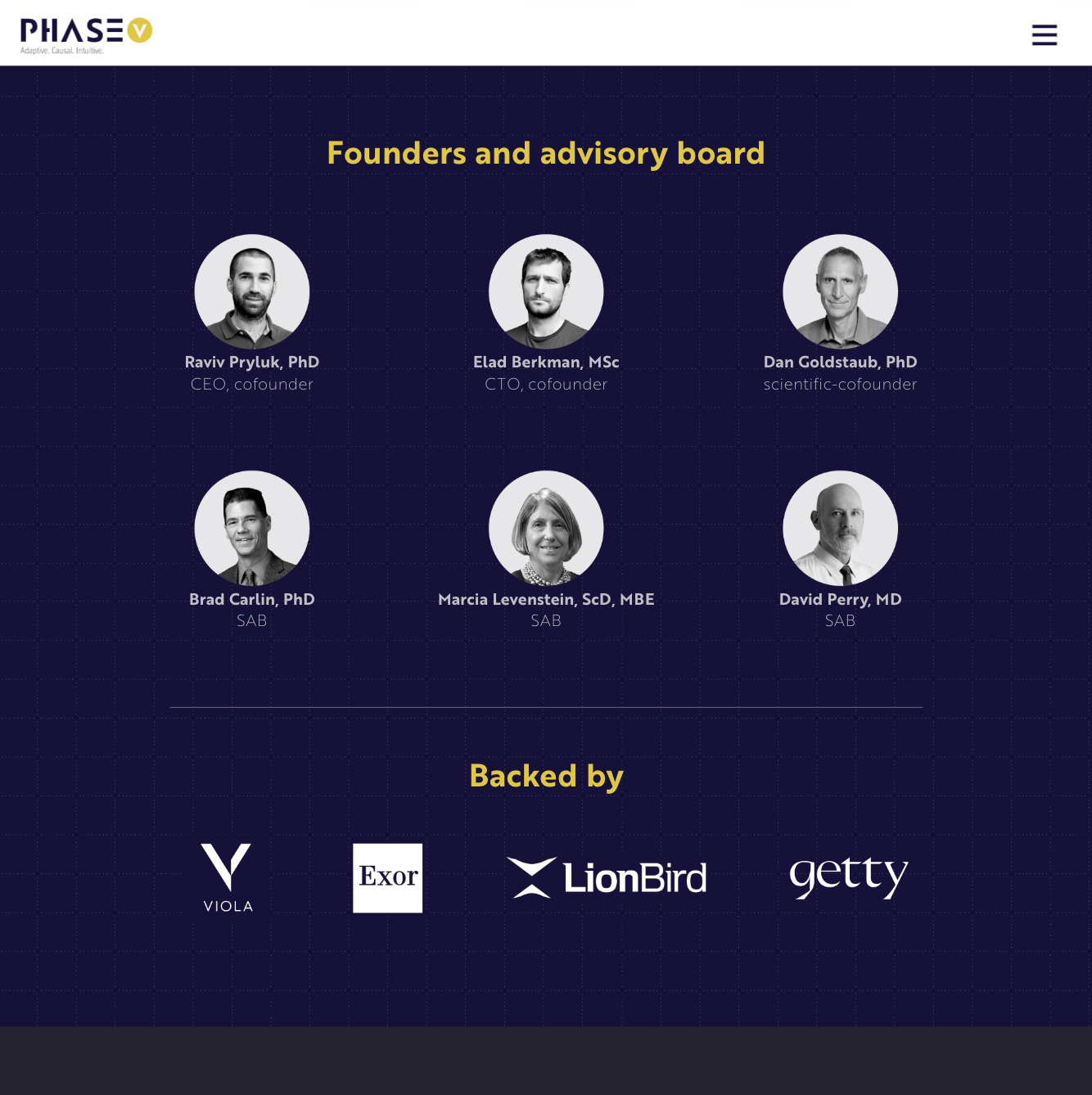 PhaseV — project view 3