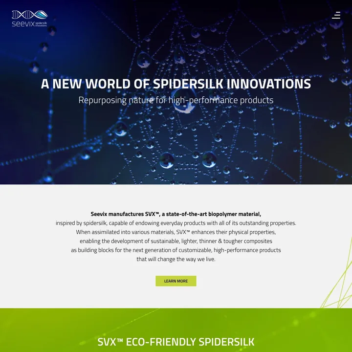 Seevix — website preview