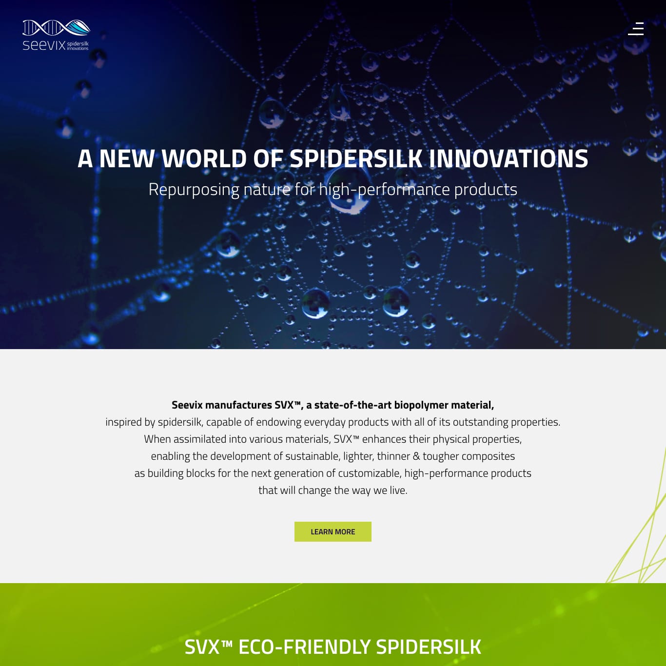 Seevix — website preview
