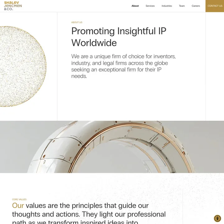Shalev Jencmen & Co. — website preview