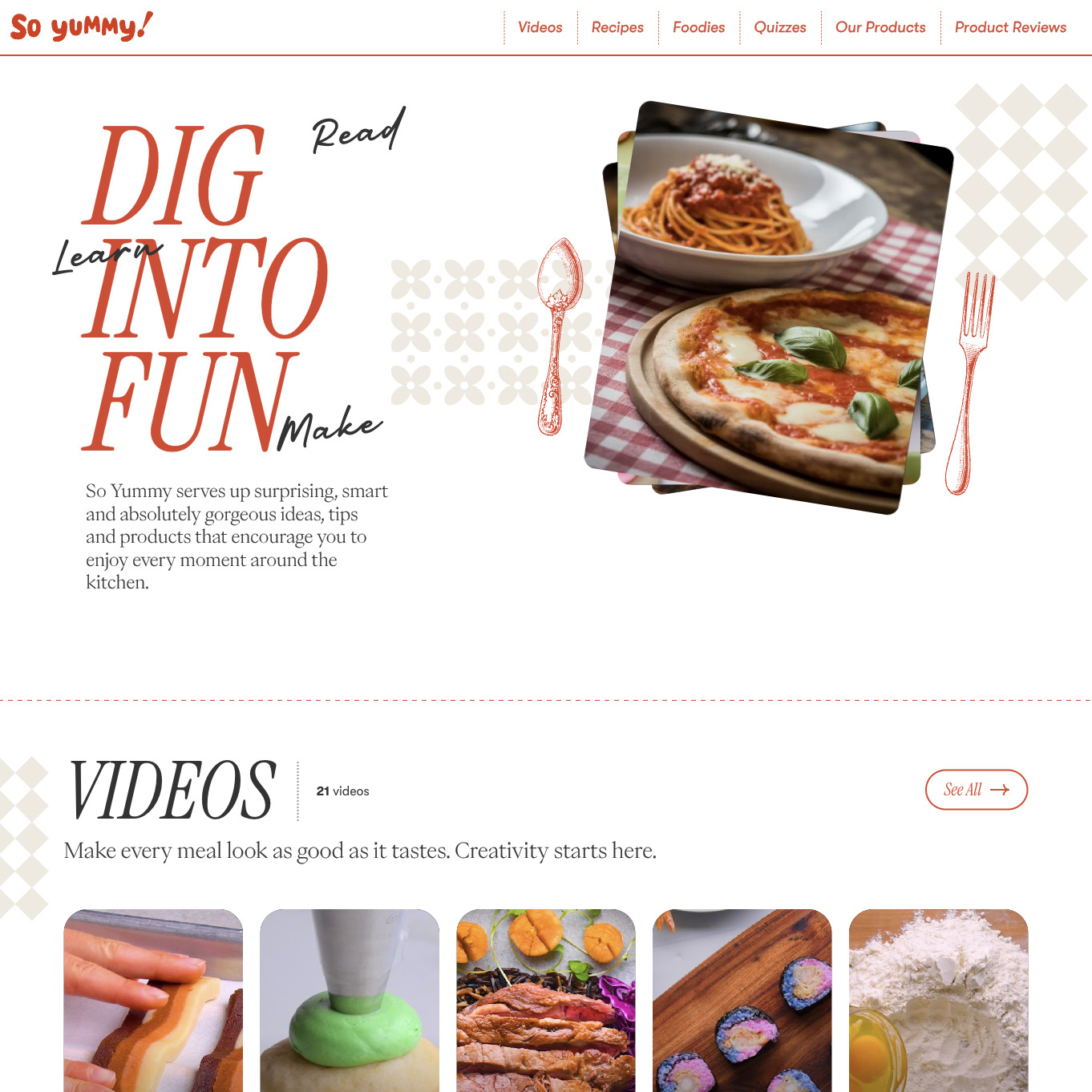 So Yummy — website preview