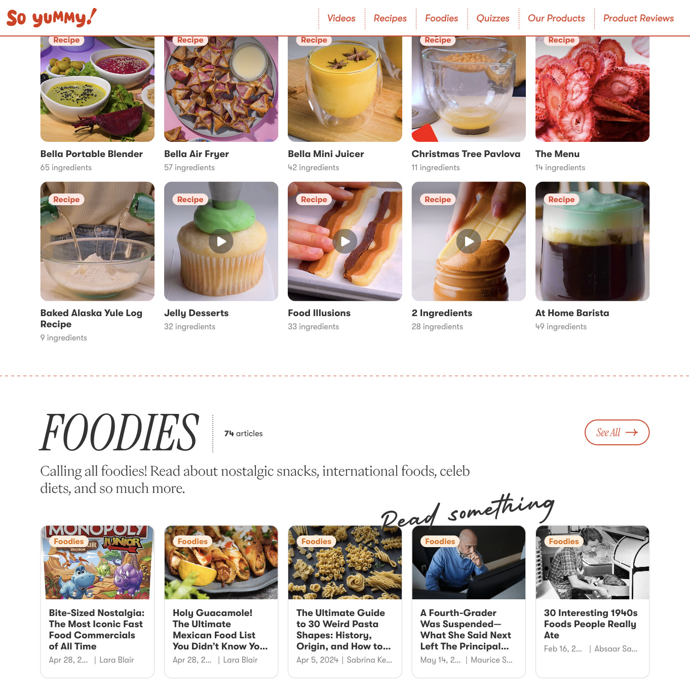 So Yummy — project view 3