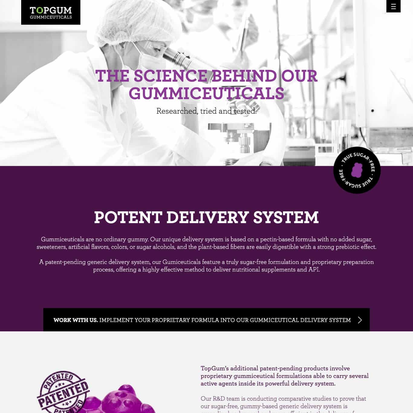 TopGum Gummiceuticals — project view 18