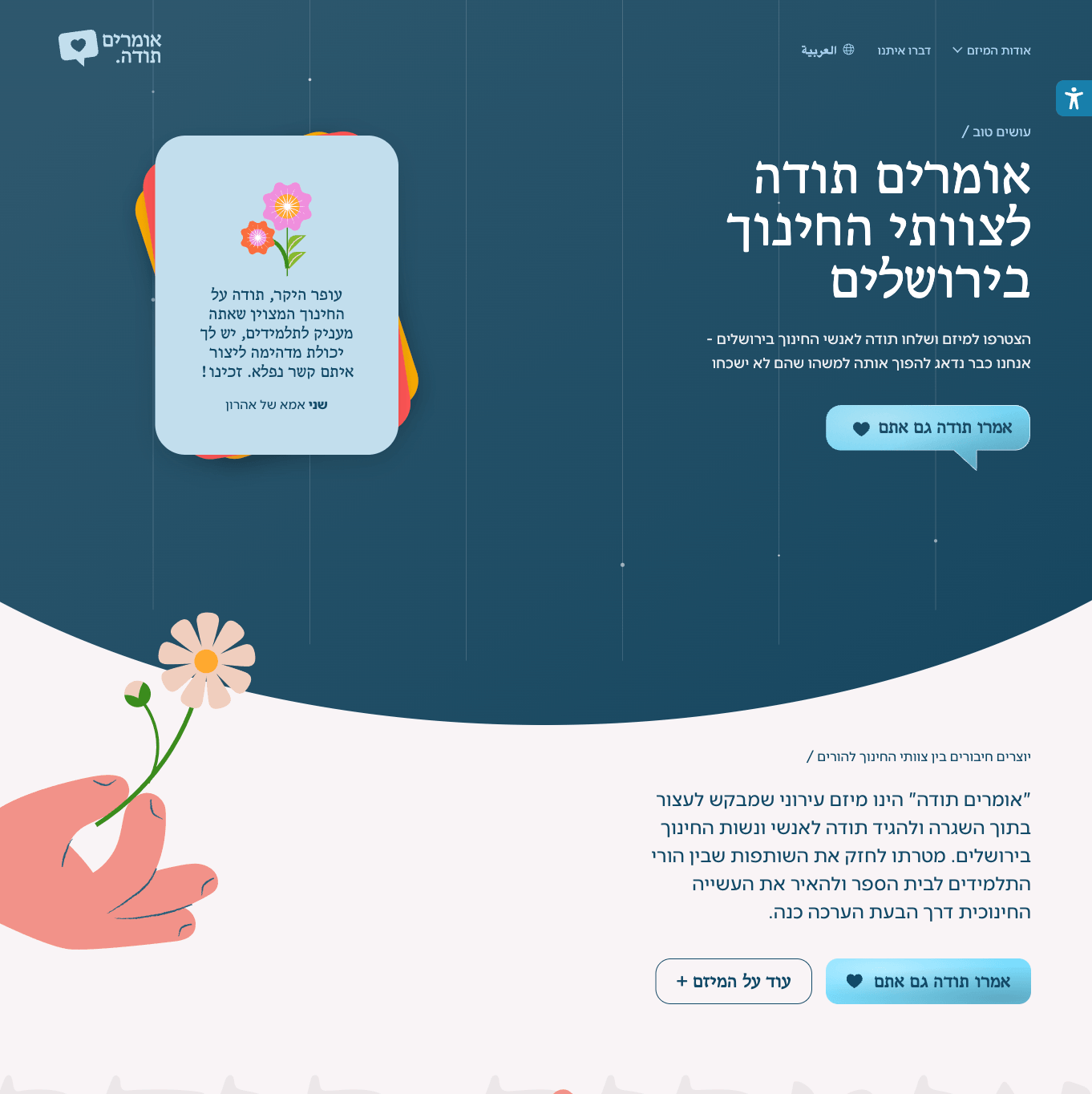 Omrim Toda platform, project preview